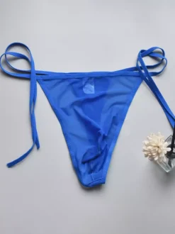 Sous-vêtements Lingerie pour hommes Culottes sexy Pochette bombée Strings String
