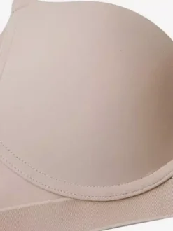 Soutien-gorge à décolleté plongeant avec découpe et armatures sans coutures