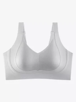 Soutien-gorge sans armatures et sans coutures confort et maintien grâce à ses larges bretelles