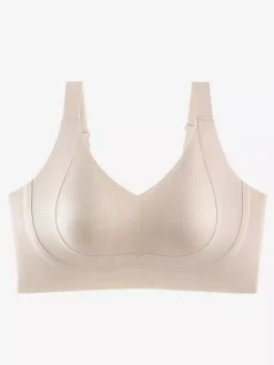 Soutien-gorge sans armatures et sans coutures confort et maintien grâce à ses larges bretelles