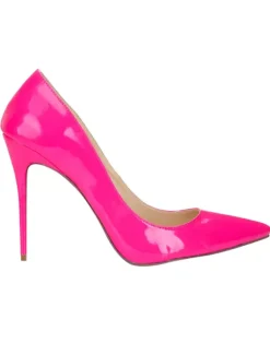 Talon haut escarpins femme bout pointu noir