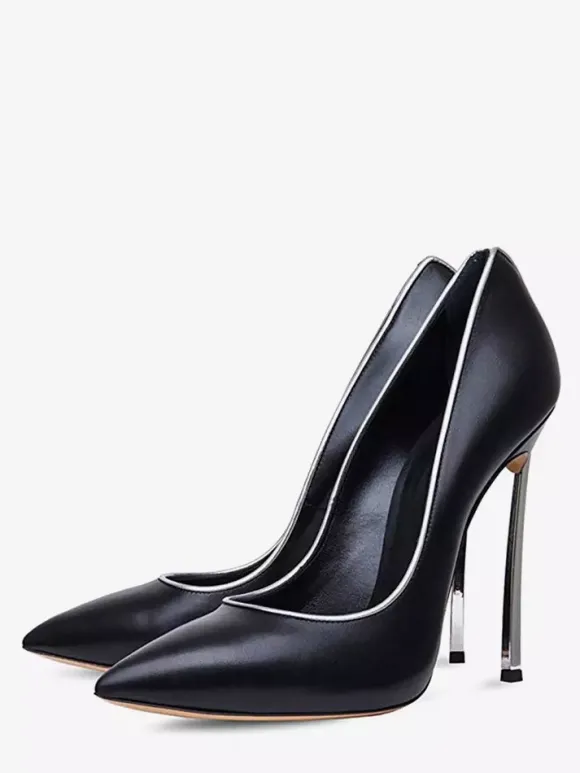 Talon haut escarpins femme bout pointu