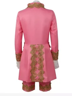 Tenue rétro vintage médiévale Renaissance manteau et pantalon style prince gentleman brodé déguisement homme carnaval royal mascarade carnaval de Venise
