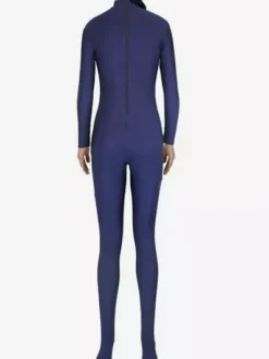 Toussaint Cosplay Costume Zentai marine Slim Fit Spandex pour femmes Déguisements Halloween