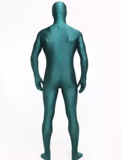 Toussaint Cosplay Costume de zentai unicolore en lycra spandex enveloppé Déguisements Halloween