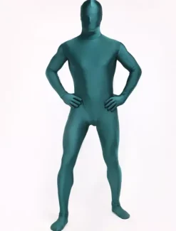 Toussaint Cosplay Costume de zentai unicolore en lycra spandex enveloppé Déguisements Halloween