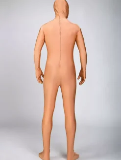 Toussaint Cosplay Combinaison de zentai enveloppé unisexe en lycra spandex nude Déguisements Halloween