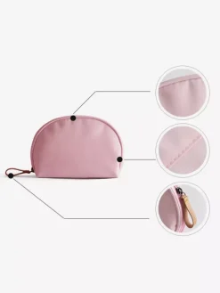 Trousse à maquillage en nylon en forme de coquillage sac de rangement de maquillage étanche pour femmes 2026