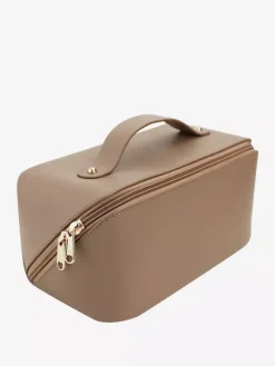 Trousse à cosmétiques carrée de grande capacité sac de rangement portable pour articles de toilette pour femmes 2026