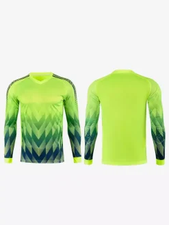 T-Shirt De Sport Arbitre Homme Manches Longues Football Polyester Confortable
