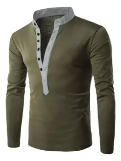 T-shirts Chic Col Bijou Manches Longues