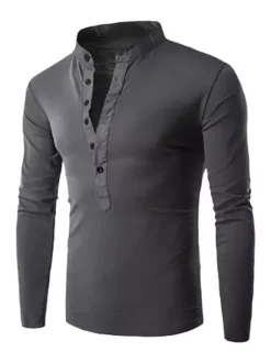 T-shirts Chic Col Bijou Manches Longues