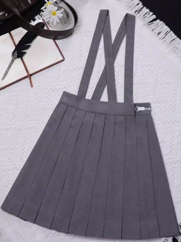 Uniforme scolaire japonais Lolita classique SK Jupes Lolita plissées noires