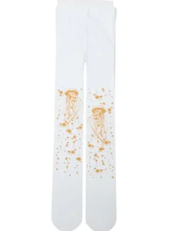Velours Lolita Collants Étoile Méduse Estampage À Chaud Hiver Bas Déguisements Halloween