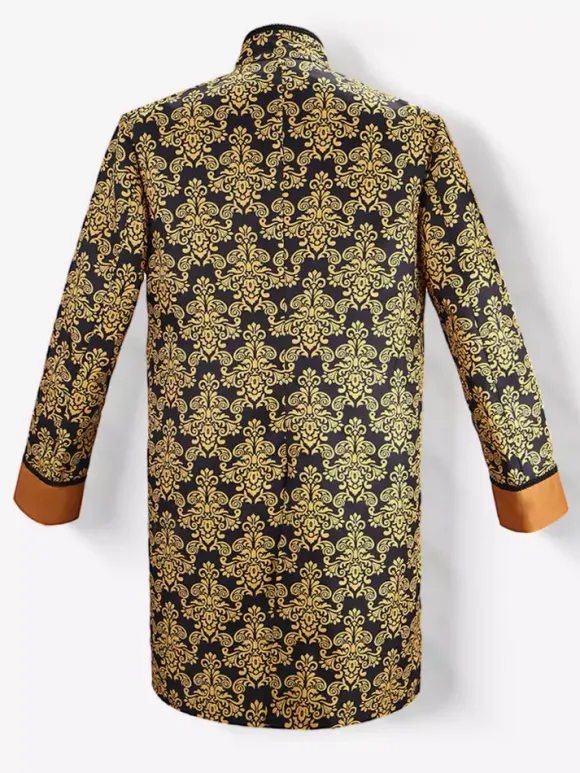 Veste boutonnée Steampunk pour homme veste vintage redingote gothique queue-de-pie