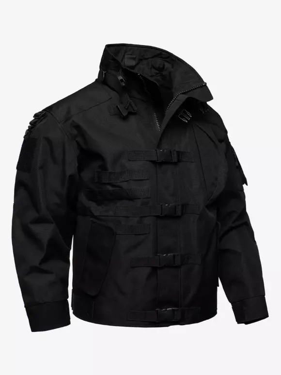 Veste militaire décontractée à manches longues pour homme