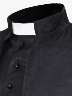 Veste Vintage Rétro Manches Longues Médiéval Soirée Bouton Manteau Gothique Bourgogne