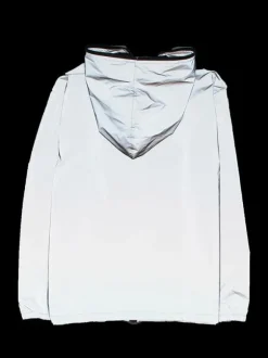 Veste de course de nuit unisexe à paillettes réfléchissantes style hip-hop
