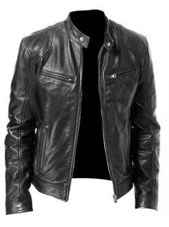 Vestes et manteaux hommes vestes hommes vestes hommes chics chic brun noir incroyable