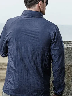 Vestes et manteaux pour hommes Veste pour homme Vestes de Hommes Casual Khaki Royal Blue Moderne
