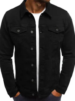 Vestes et manteaux pour hommes Veste pour homme Vestes de Hommes Chic Black Royal Blue Fashionable
