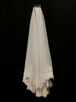 Voile de mariée ivoire