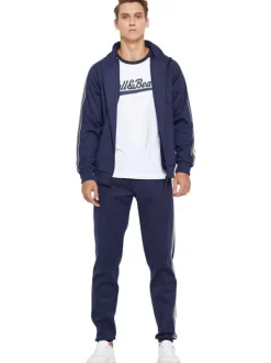 Vêtements d'actif pour hommes 2 pièces imprimées manches longues colorées de portrait blanc