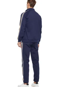 Vêtements d'actif pour hommes 2 pièces imprimées manches longues colorées de portrait blanc