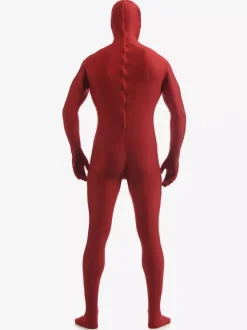 Zentaï rouge foncé lycra spandex rouge foncé Déguisements Halloween