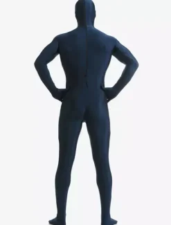 Zentaï en lycra spandex bleu marine foncé Déguisements Halloween