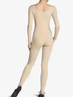 Zentai nue Slim Fit combinaison Spandex pour femmes Déguisements Halloween