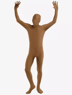 Zentai Lycra Spandex 2026 Costume Déguisements Halloween Costume Flesh Morphsuit